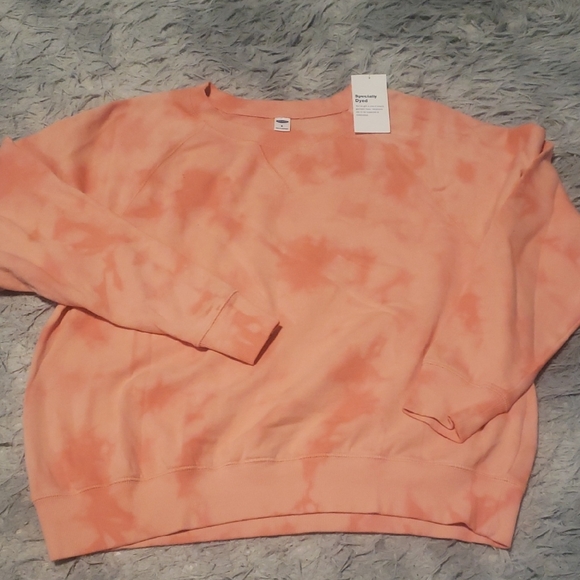 Old Navy Sweaters - Old Navy Women's Peach Tie-Dye Sweater Medium